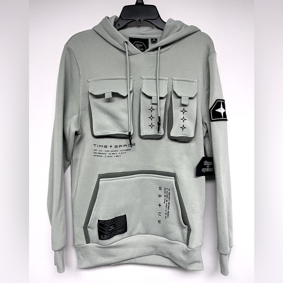 Time + Space cargo hoodie - Picture 1 of 6
